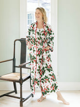 Load image into Gallery viewer, Holiday Print Classic Robe
