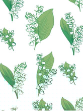 Load image into Gallery viewer, Lily of the Valley Small Cosmetic Pouch
