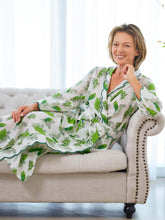 Load image into Gallery viewer, Lily-of-the-valley Classic Robe with Scalloping
