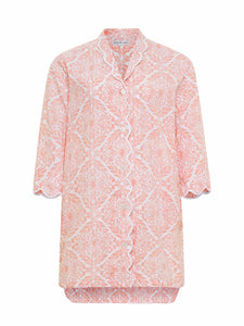 Coral Filigree Nightshirt