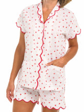 Load image into Gallery viewer, Hearts &amp; Arrows Pajamas with Shorts
