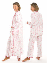 Load image into Gallery viewer, Hearts &amp; Arrows Bundle: Classic Robe + Pajamas

