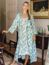 Load image into Gallery viewer, Hydrangea Bundle: Classic Robe + Nightgown
