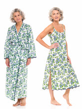 Load image into Gallery viewer, Hydrangea Bundle: Classic Robe + Nightgown
