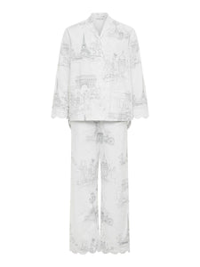 Paris Print Pajamas