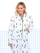 Load image into Gallery viewer, Ski Print Fleece Jacket
