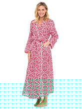 Load image into Gallery viewer, Red Filigree Classic Robe
