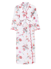 Load image into Gallery viewer, Tulip Classic Robe with Scalloping
