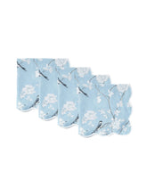 Load image into Gallery viewer, Pale Blue Gardenia Organic Linen Napkins (set of 4)
