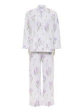 Load image into Gallery viewer, Lavender Print Pajamas
