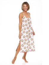 Load image into Gallery viewer, Holiday Wreath Print Slip Nightgown
